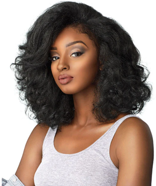 Sensationnel Instant Weave Curls Kinks & CO Synthetic Half Wig -TOP LADY