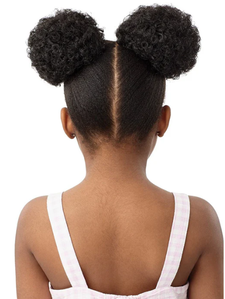 Outre Lil Looks Synthetic Drawstring Ponytail - MINI DUO PUFFS