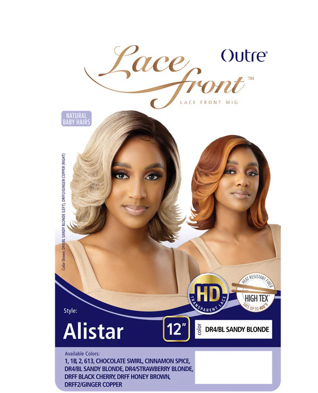 Outre Synthetic HD Transparent Lace Front Wig - ALISTAR