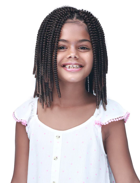 Bobbi Boss Premium Synthetic Boss Kids Braid - PETITE SPRING TWIST 8"