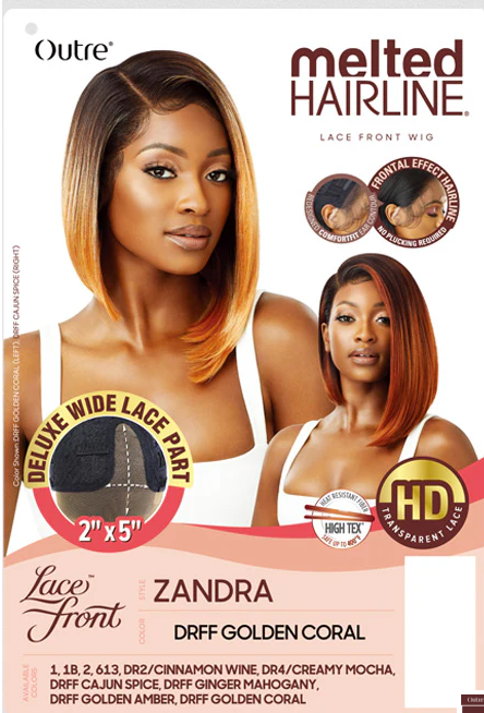 Outre Synthetic Melted Hairline Deluxe Wide Lace Part Wig - ZANDRA