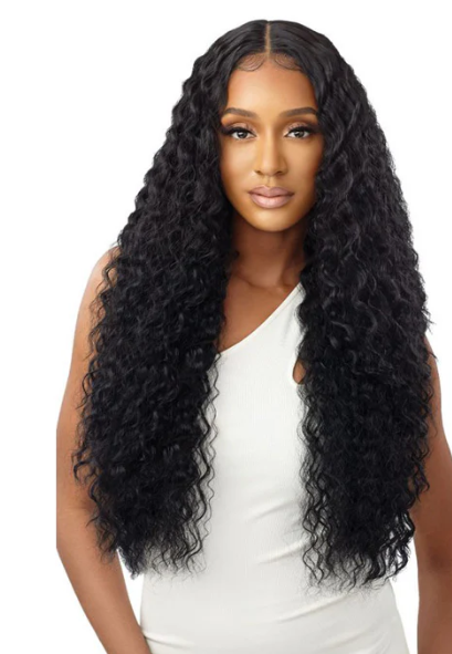 Outre SleekLay Part Synthetic Flat Lace Front Wig - DONATELLA