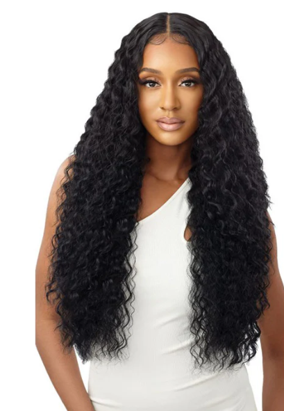 Outre SleekLay HD Part Synthetic Flat Lace Front Wig - DONATELLA