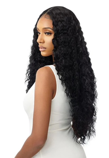 Outre SleekLay Part Synthetic Flat Lace Front Wig - DONATELLA