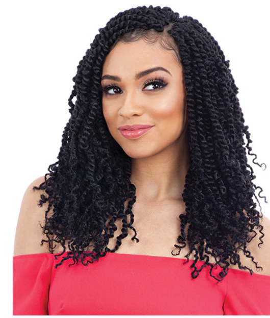 Freetress Synthetic Pre Looped Crochet Braid - 2X SPRING TWIST 12"