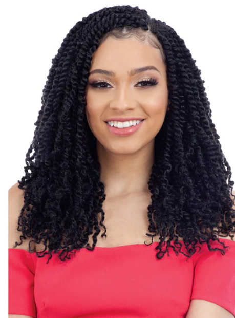 Freetress Synthetic Pre Looped Crochet Braid - 2X SPRING TWIST 12"