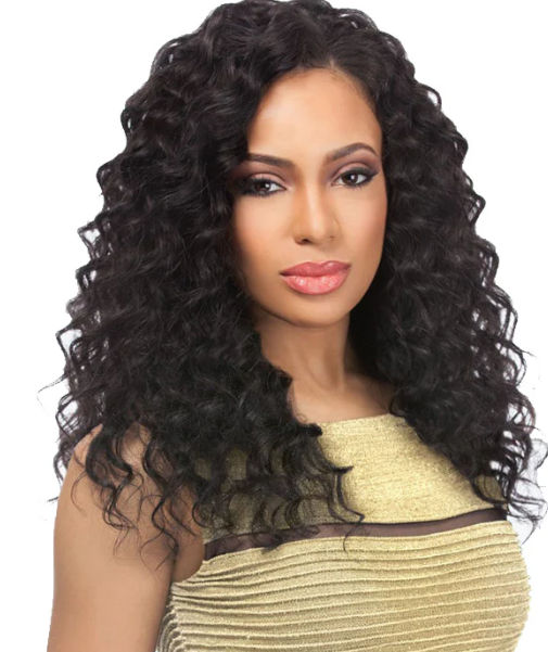 Sensationnel Empire 100% Human Hair Multi Length + Free Closure 4 PCS Weave LOOSE DEEP