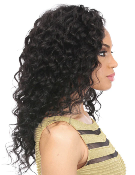 Sensationnel Empire 100% Human Hair Multi Length + Free Closure 4 PCS Weave LOOSE DEEP