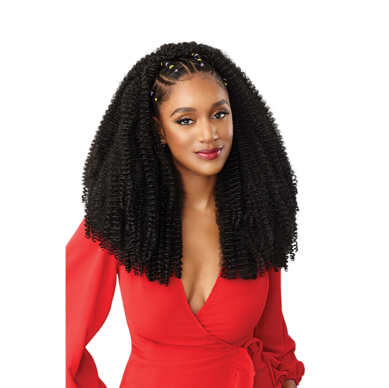 OUTRE X-Pression Twisted Up Crochet Braids 3X - SPRINGY BOHEMIAN TWIST 16"