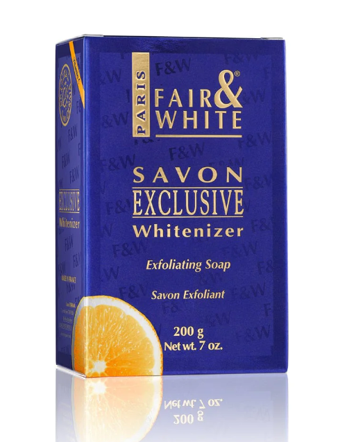 Fair & White Exclusive Exfoliating Soap with Pure Vitamin C 7 oz / 200 gr