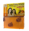 Nano Extra White Natural Papaya & Carrot Soap  Plus Glutathione 160g