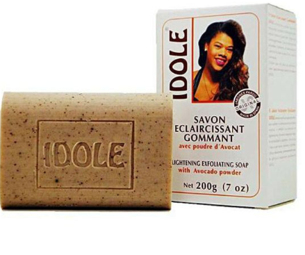 Idole Exfoliating Soap with Avocado Powder 7 oz/ 200g