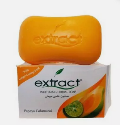 Extract Whitening Herbal Soap with Papaya and Calamansi