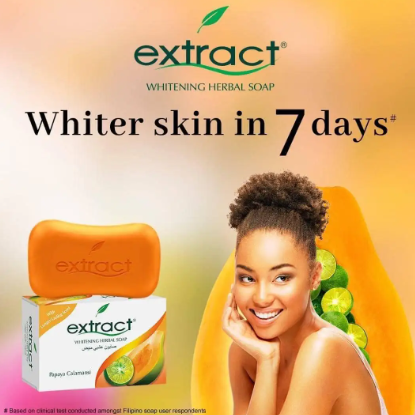 Extract Whitening Herbal Soap with Papaya and Calamansi