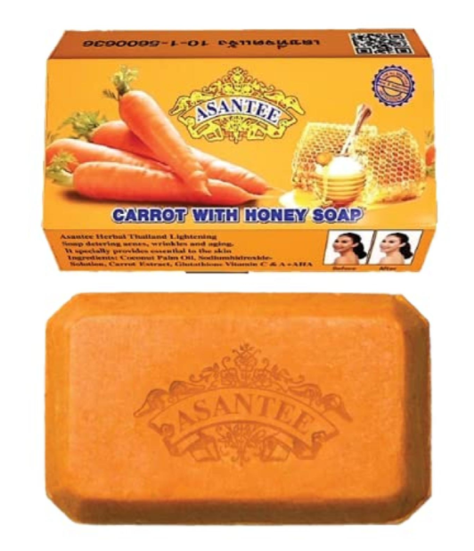 ASANTEE Carrot & Honey Soap