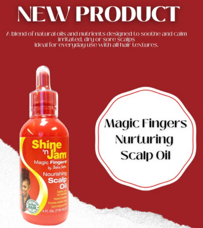 AMPRO Shine 'n Jam Magic Fingers Nourishing Scalp Oil