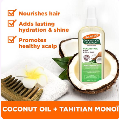 PALMER'S Coconut Oil Moisture Boost Hair & Scalp Oil