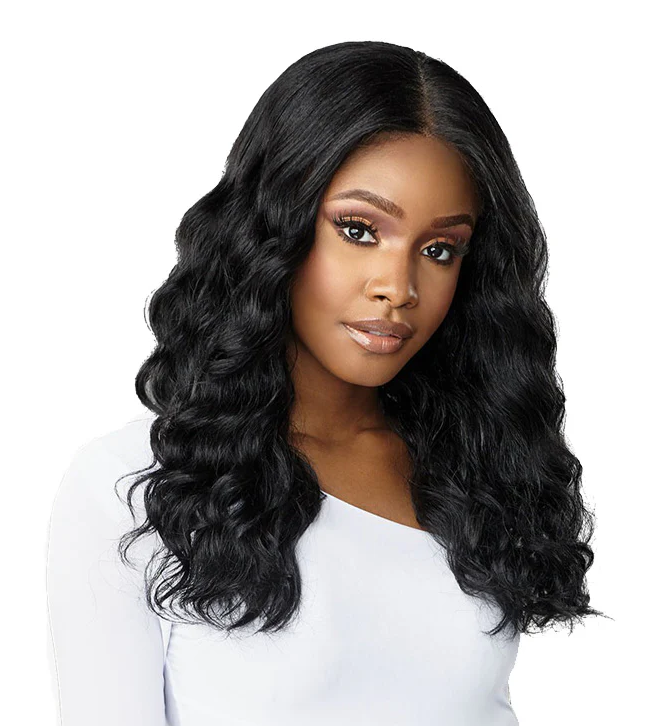 Sensationnel Butta Human Hair Blend HD Lace Wig - DEEP WAVE 20