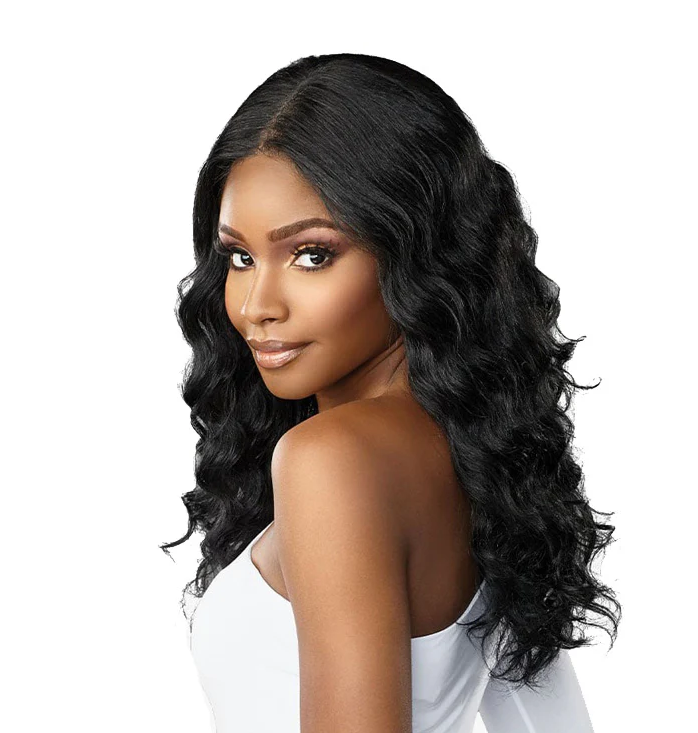 Sensationnel Butta Human Hair Blend HD Lace Wig - DEEP WAVE 20