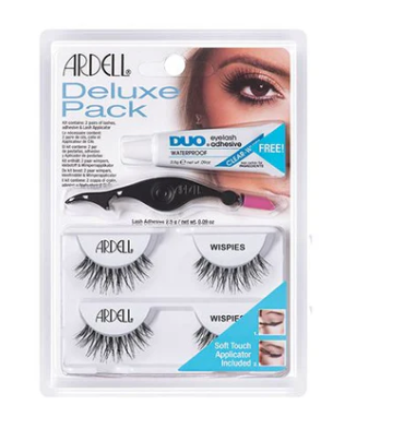 Ardell Deluxe Pack - Wispies, Adhesive & Lash Applicator