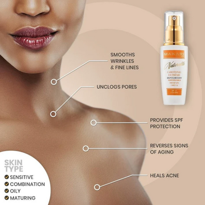 Makari Carotonic Extreme Glow Renewing Face Serum - SPF15 (1.7oz)