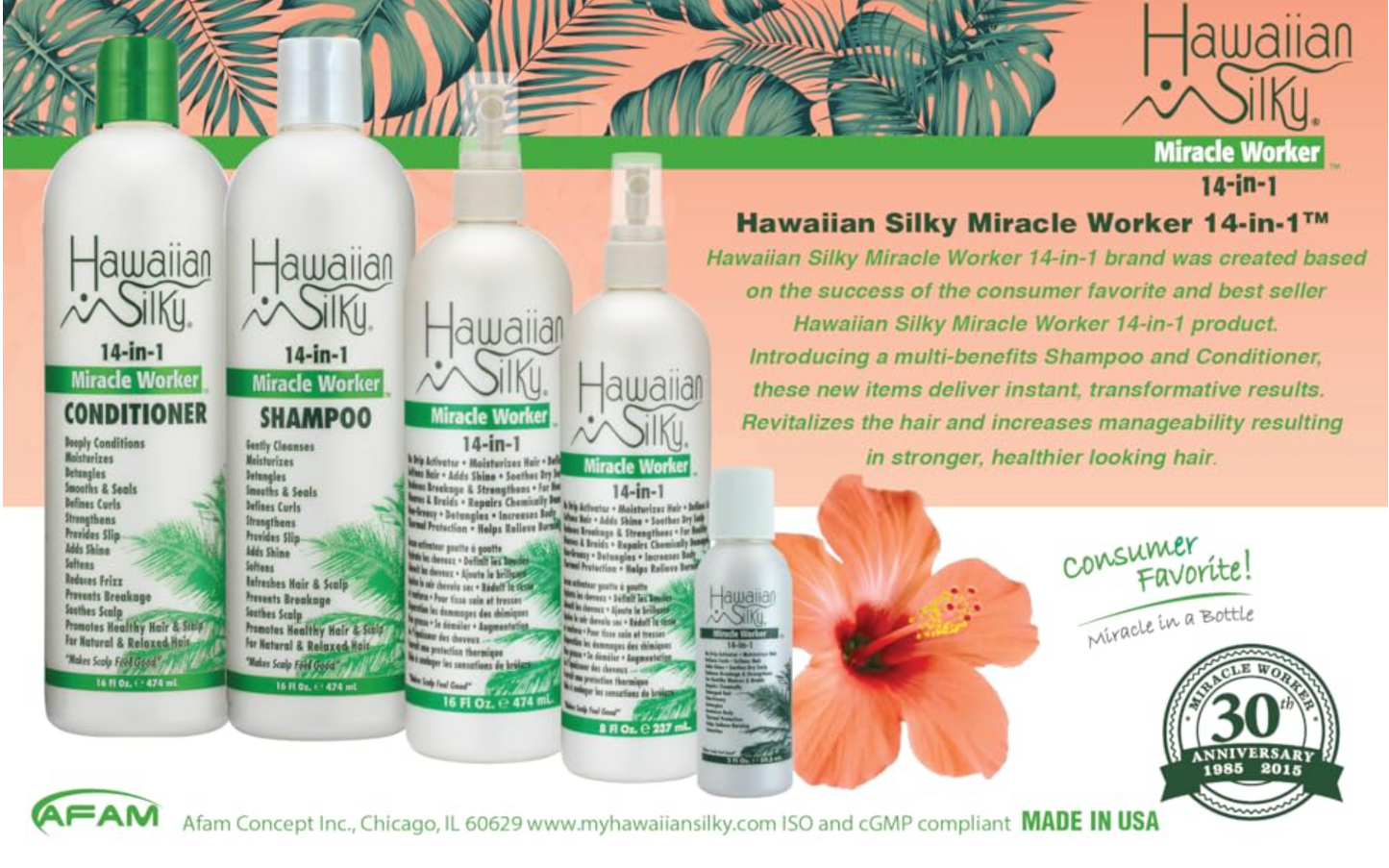 HAWAIIAN SILKY Miracle Worker 14 in 1