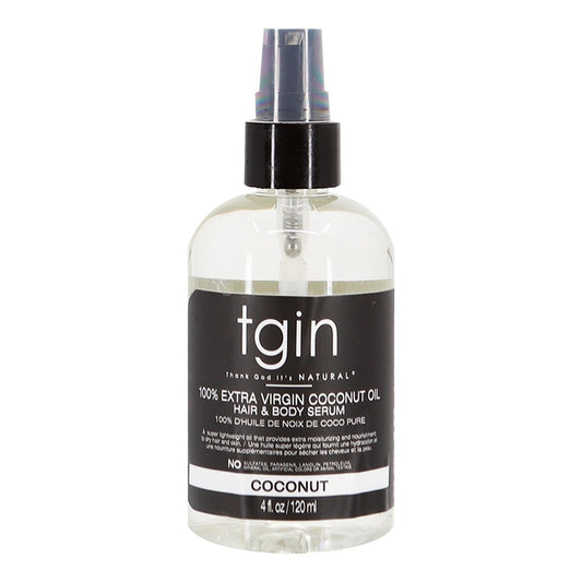 TGIN 100% EXTRA VIRGIN COCONUT OIL Hair & Body Serum (4oz)