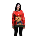 Reindeer Sweater With a Pompom