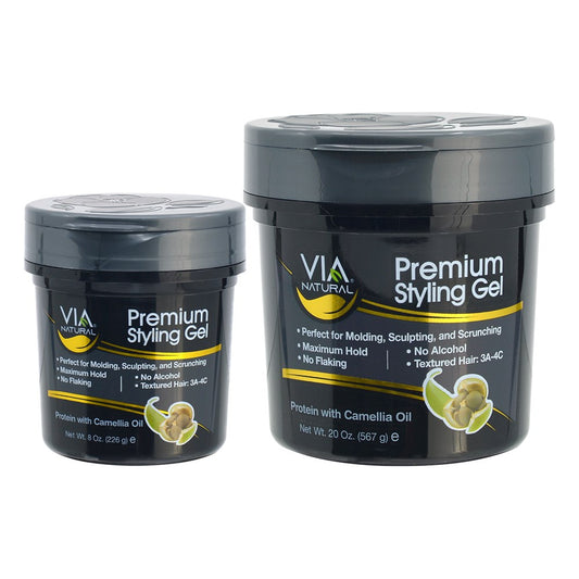 VIA NATURAL Premium Styling Gel [Protein & Camellia]