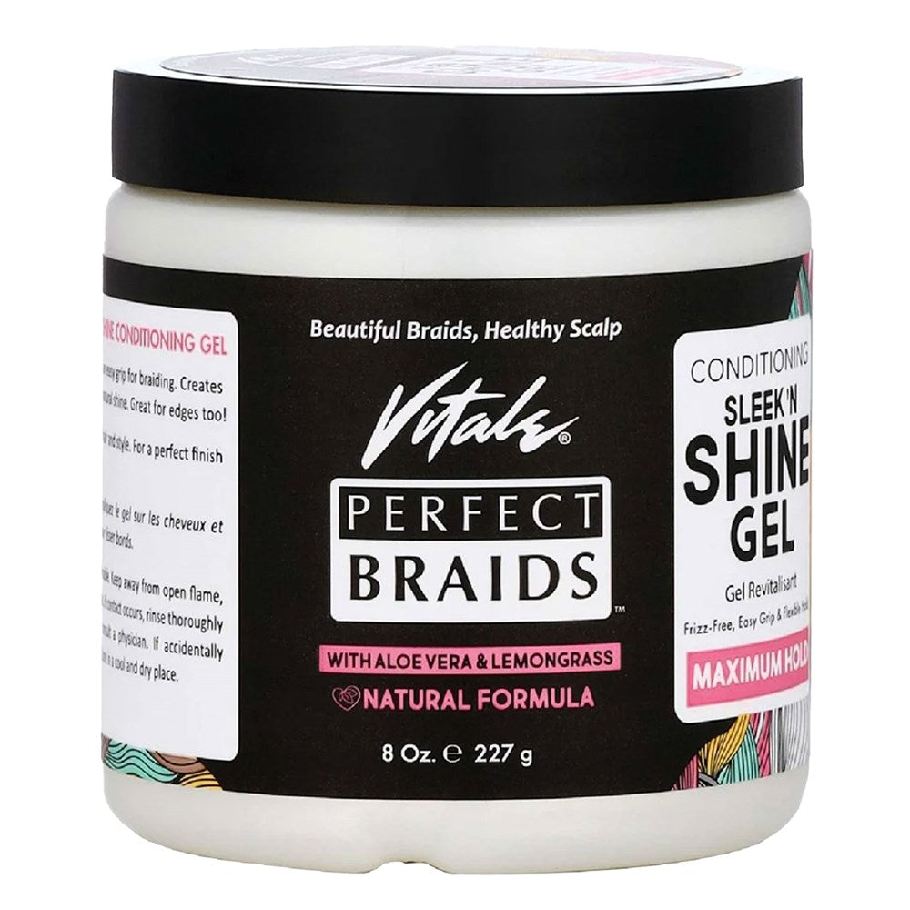 VITALE PERFECT BRAIDS Conditioning Sleek Shine Gel [Maximum Hold]