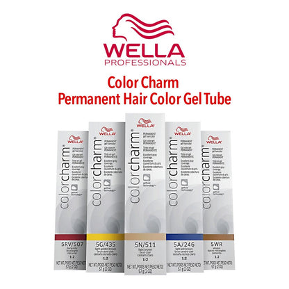 WELLA Color Charm Permanent Hair Color Gel Tube