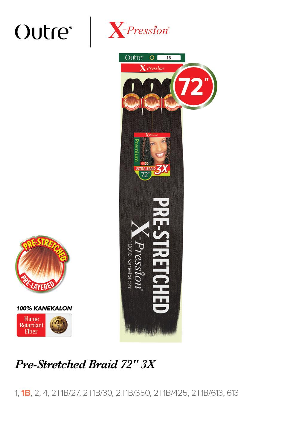 Outre 3X X-Pression Braid 72″ | Mii-Signatures