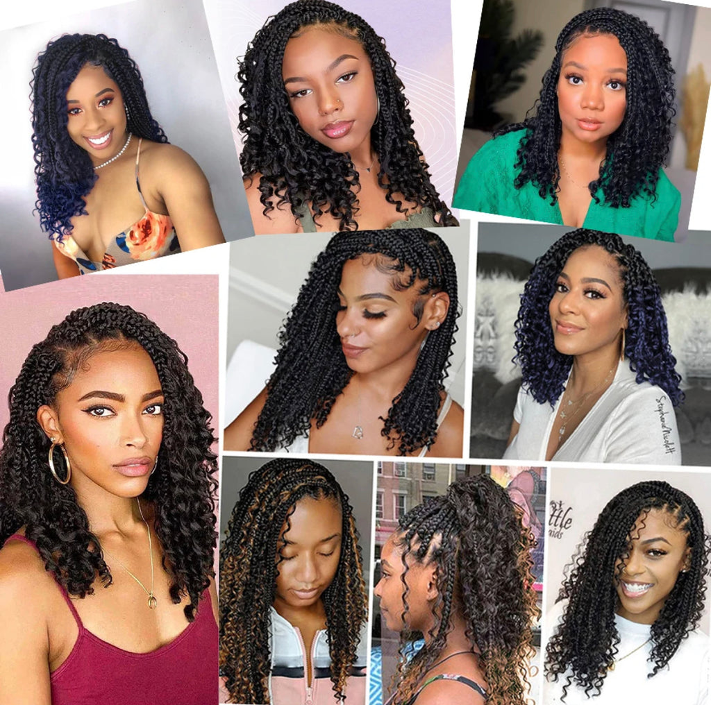 BOHO Box Braids Crochet