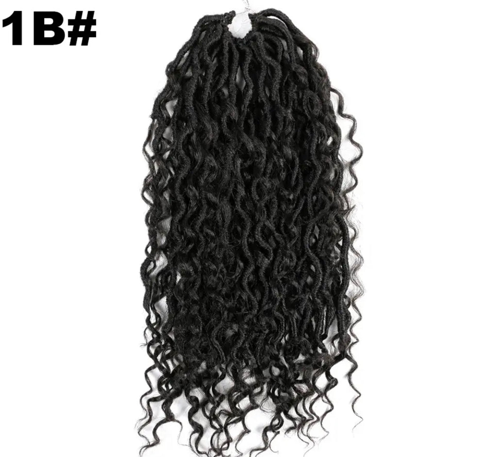 RIVERS LOCS CROCHET-18 inches