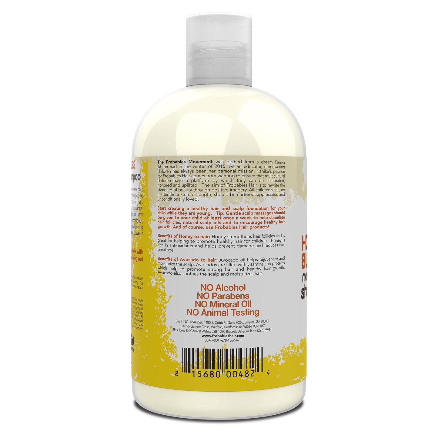 Honey Bubbles Moisturizing Shampoo 12oz