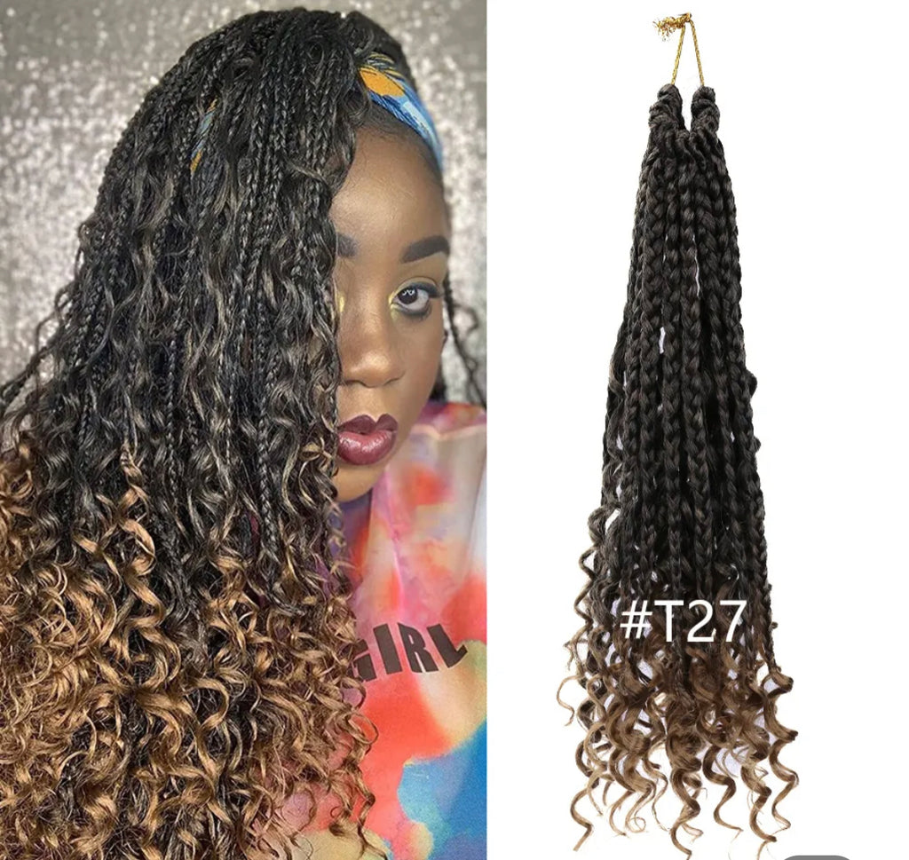 BOHO Box Braids Crochet