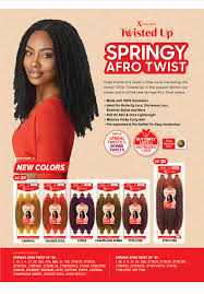 X-PRESSION TWISTED UP SPRINGY AFRO TWIST 16"