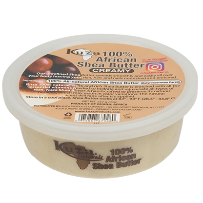 KUZA 100% African Shea Butter White [Creamy]