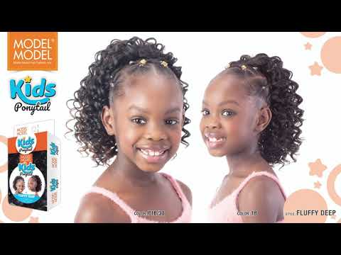 Model Model Kids Ponytail - FLUFFY DEEP