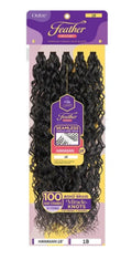 MIRACLE KNOTS Purple Pack Brazilian Feather Hawaiian 18"