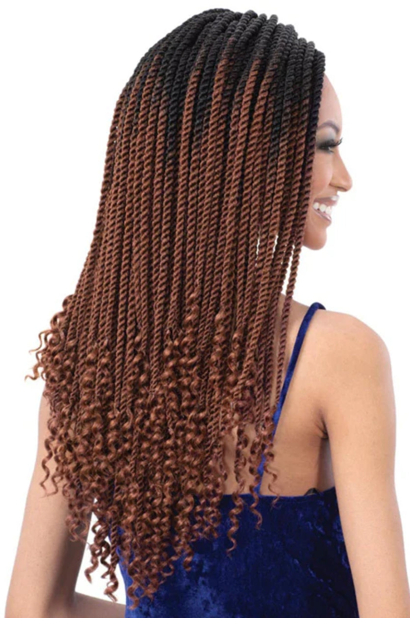 Freetress Pre Looped Crochet Braid - GORGEOUS TWIST- 18"