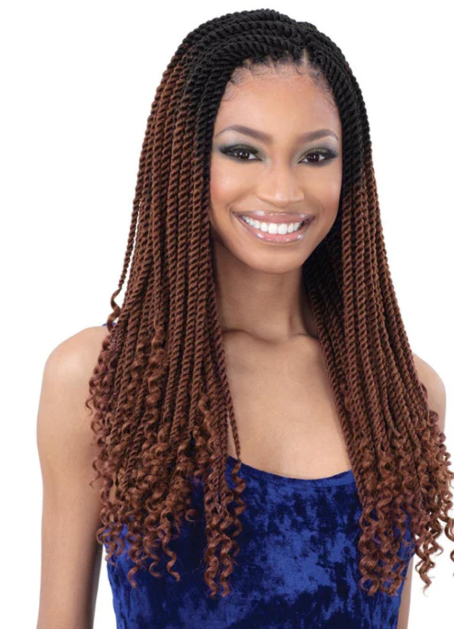 Freetress Pre Looped Crochet Braid - GORGEOUS TWIST- 18"