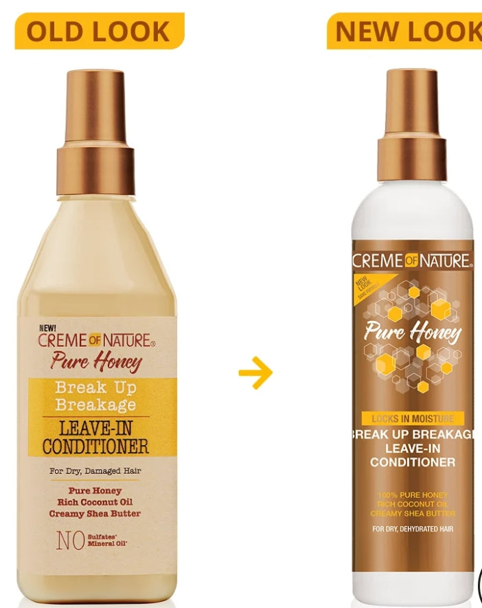 CREME OF NATURE Pure Honey Leave In Conditioner (8oz)