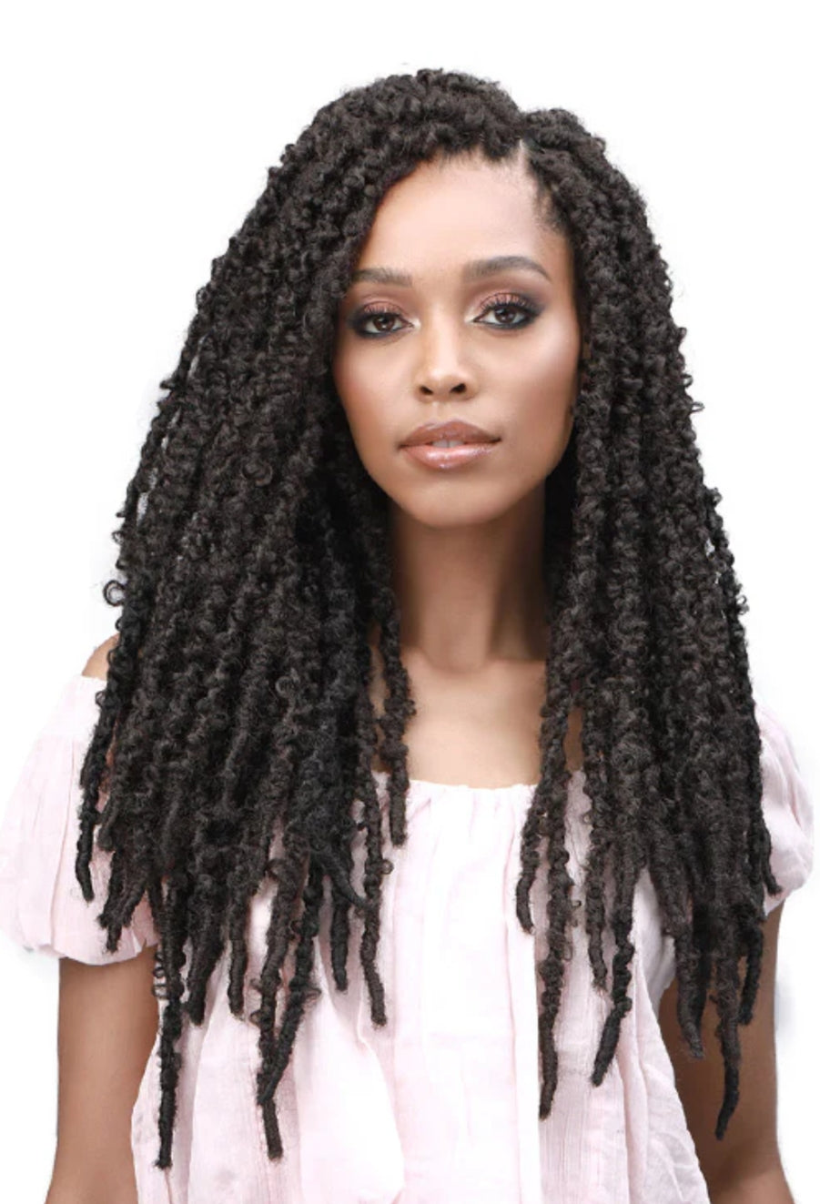 Bobbi Boss Crochet Braids - CALIF.BUTTERFLY LLOCS 18 3X COLOR 1