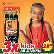 3X X-Pression Kids 28"