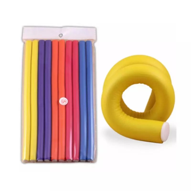 FLEXIBLE HAIR CURLERS