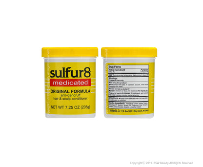 SULFUR8 MEDICATED ORIGINAL FORMULA ANTI-DANDRUFF HAIR & SCALP CONDITIONER 7.25oz