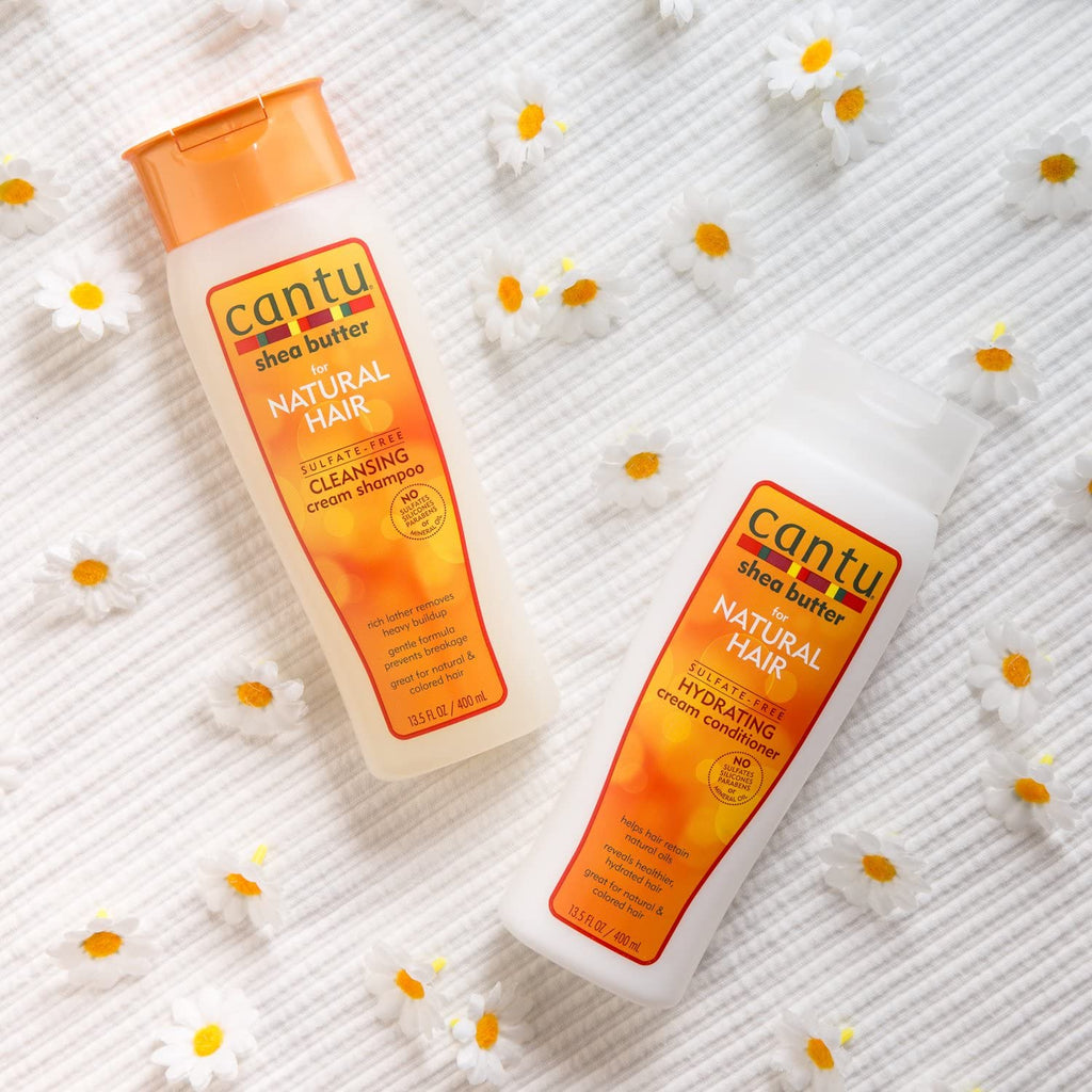 CANTU Shea Butter Sulfate Free Cleansing Cream Shampoo (13.5oz)