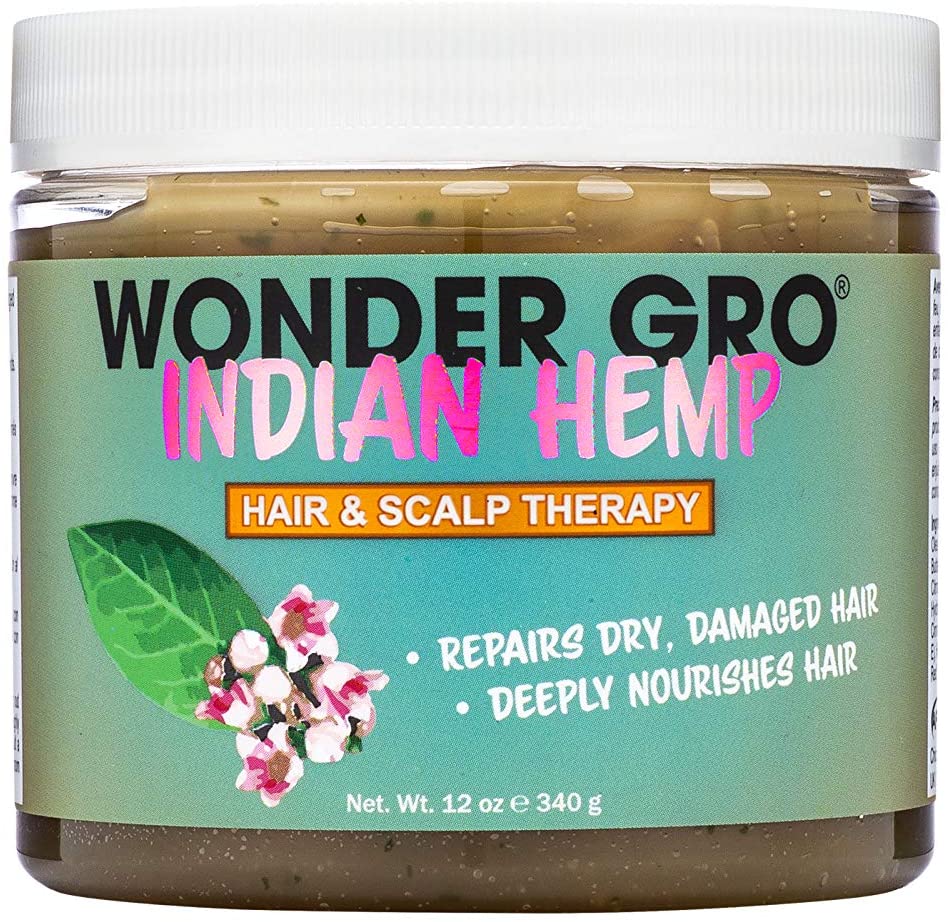 WONDER GRO Indian Hemp Hair & Scalp Therapy (12oz)