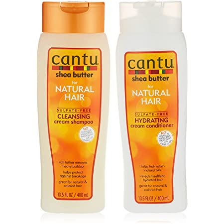 CANTU Shea Butter Sulfate Free Cleansing Cream Shampoo (13.5oz)